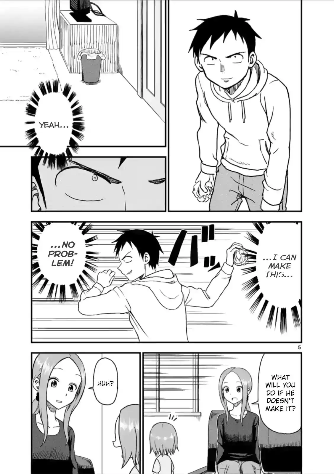 Karakai Jouzu no (Moto) Takagi-san Chapter 38 5